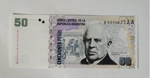 Argentina Billete 50 Pesos  Reposición Bott:3636 Sc*
