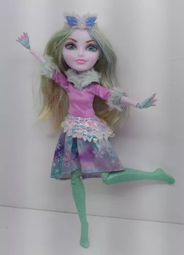 Boneca Ever After High Feitiço De Inverno Crystal Winter