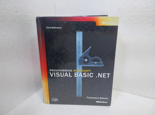 Livro Programming Microsoft Visual Basic .net - Francesco Balena (em Inglês 2002) (Usado)