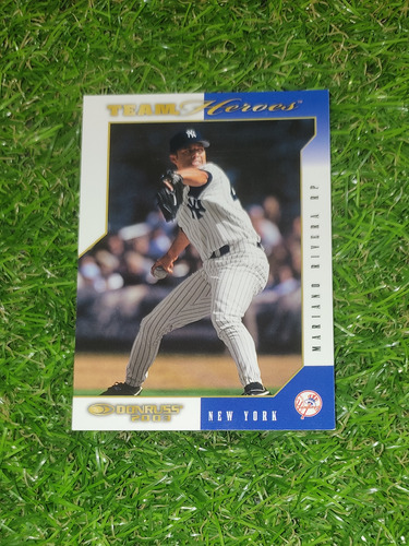 Cv Mariano Rivera 2003 Donruss Team Heroes New York Yankees 