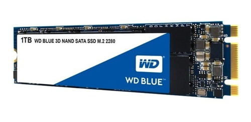 Disco Duro Sólido Western Digital Blue, 1tb, M.2, Sata6.0