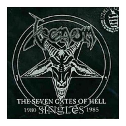 Venom 7 Gates Of Hell: Singles 1980-1985 Usa Import Cd Nuevo
