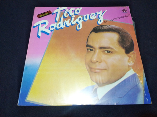 Tito Rodríguez El Incomparable Lp Vinil Salsa Latina Bailabl