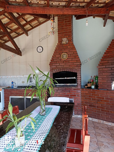 Chácara Térrea Com 3 Suítes ,piscina , Churrasqueiras, 5 Ban