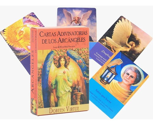 Oráculo Cartas Adivinatorias De Los Arcángeles + Bolso