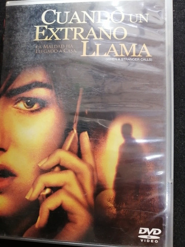 Cuando Un Extraño Llama Dvd Original. 