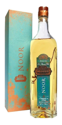 Pisco Bou Barroeta  Noor 40°  750cc Envío Incluido