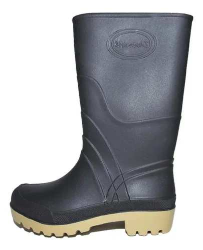 Bota De Hule Ni o Duramil Trueno Negro 18 21