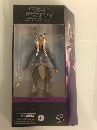 Darth Vader Y Ashoka Tano Black Series Hasbro (Usado)