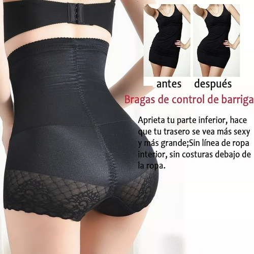 Bragas De Cintura Alta Con Control De Barriga Para Mujer