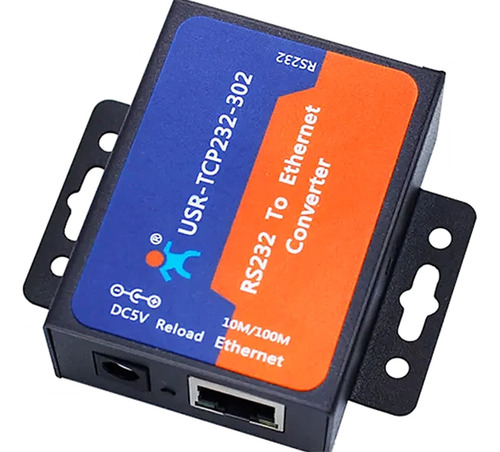 Conversor Serial Rs232 Para Ethernet Tcp/ip Usr Tcp232-302