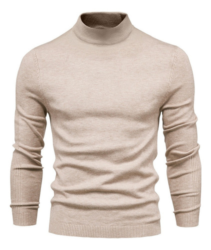 Suéter Hombre Casual Moda Cómodo Caballero Cuello Redondo