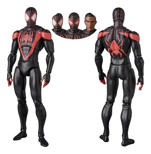 Figura De Acción De Spiderman Ct 092 Miles Morales Spider-ma