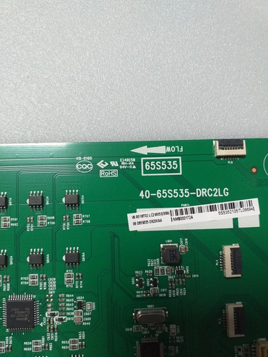 Tarjeta Leds Driver Para Pantalla Tcl Modelo 65q637 (Usado)