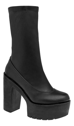 Bota Mujer Mary Cecy 016 Negro 117-016