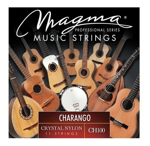 Encordado Charango Cuerdas De Nylon Magma Ch100 