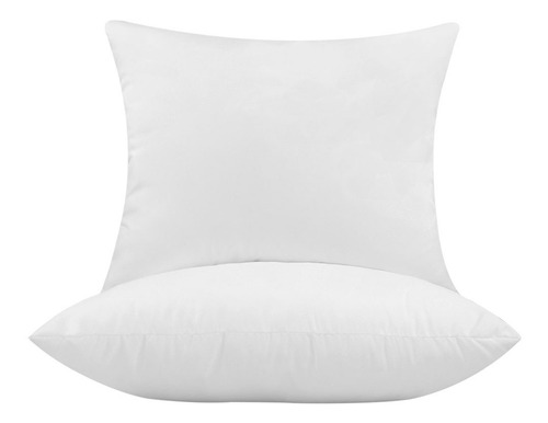 Kit 2 Almohadas Hoteleras Frescas Extra Confort Blancas Color Blanco