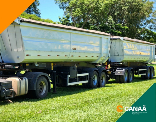 Carreta Rodocaçamba Librelato 2019/20 Eng. Esférico 35+35m³