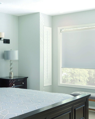 Persianas Enrollables Opacas 119 X 183 Cm Biso Blanco