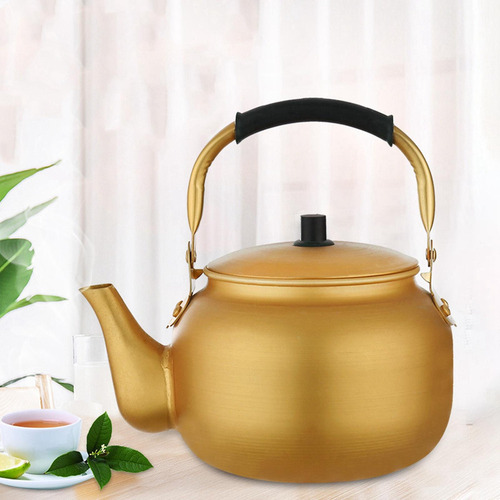 Tetera Cafetera Hervidor De Aluminio Portátil Para 10l.
