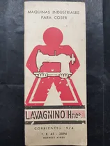 Comprar Antiguo Folleto. Maquinas Industriales Para Coser 51292