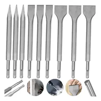 Comprar Kit 9 Peças Ponteiro Talhadeira Martelete Hr2470 Sds Plus