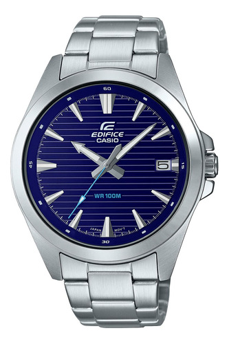 Reloj Edifice Efv-140d-2a Acero Hombre Plateado