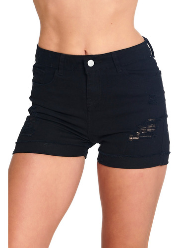 Vertiche Short Valenciana Con Deshilado