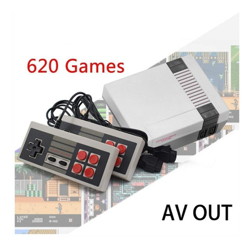 Consola Clásica Mini 620 Juegos Family