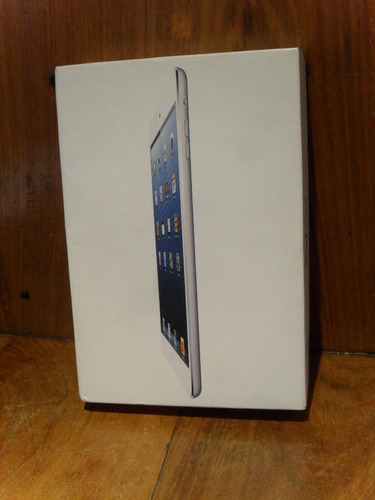 Caja iPad Mini Blanco 16gb - Solo La Caja