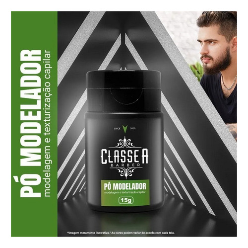 Pó Modelador Profissional Extra Forte Classe A Efeito Matte