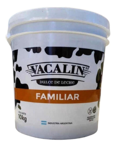 Vacalín Dulce De Leche Original X 10 Kg