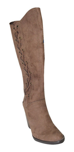 Botas Altas Gosh Cafe Topo Mujer Gamuza 1151410