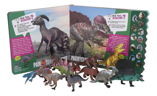 Libro De Sonidos Para Niños Con Forma De Dinosaurio, 12 Tipo