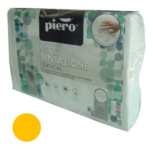 Combo 2 Almohada Piero Cervical Inteligente Visco Sensazione