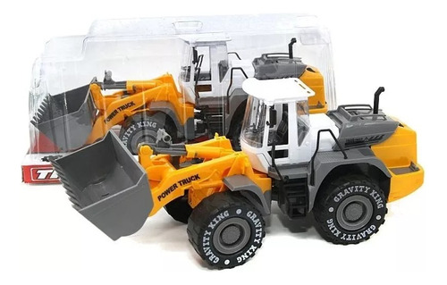 Camion Pala Retro Excavadora Construccion 1:26 