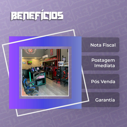 Pc Montado Gamer A8 3.8ghz Monitor 21 Cadeira Game Wifi