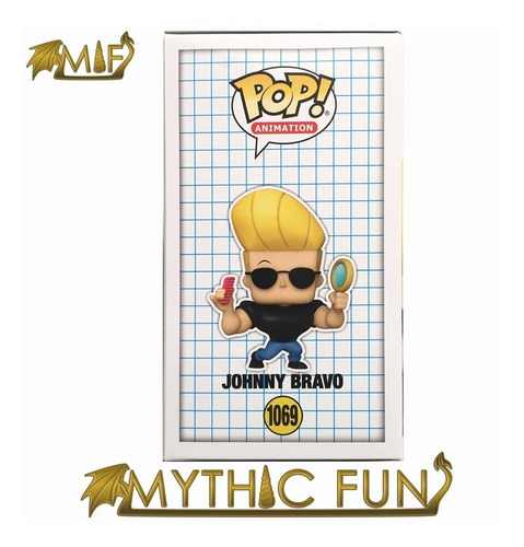 Funko Pop Cartoon Network - Johnny Bravo 1069 (Usado)