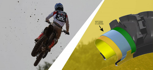 Cubierta Motocross Dunlop Geomax Mx14 120/80-19