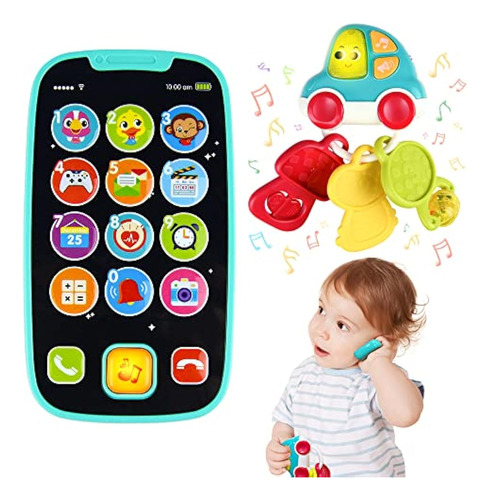 Woby Baby Cell Phone Toys For 1 Year Old