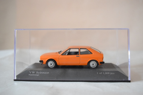 Vw Scirocco Naranja 1974 Minichamps 1/43  C/caja 