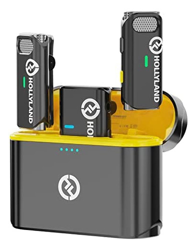 Microfone de lapela sem fio Hollyland Lark M1, microfone