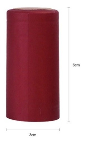 Imagen 3 de 8 de Cápsulas Para Botellas De Vino De Pvc Vinotinto