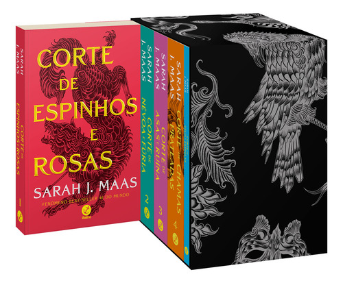 Box Corte De Espinhos E Rosas (novas Capas)