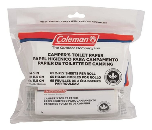 Papel Higiénico De Coleman Camper, 3 Rollos