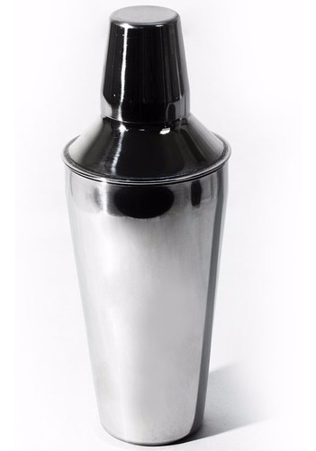 Coctelera Con Filtro 700ml De Acero Inoxidable Profesional Color Gris