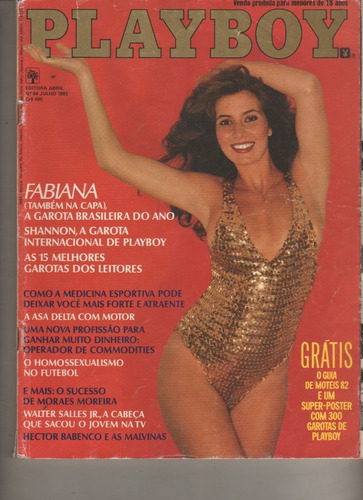 Revista Playboy Brasil - Nº 84 - Año 1982