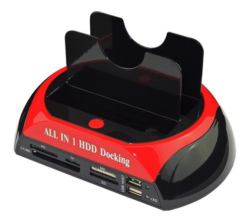 All In 1 Hdd Docking Base Dual Usb 2.0 2.5\ 3.5\ Ide Sata