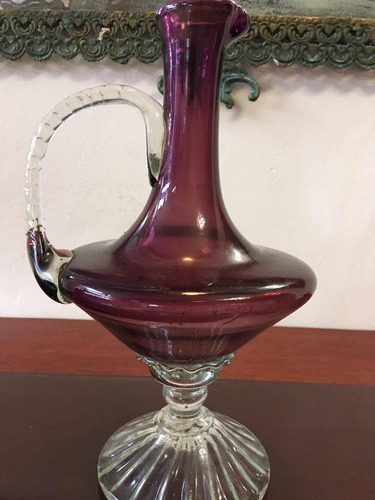 Imagen 5 de 6 de Hermosa Vinera Fina Exclusiva . Vidrio De Murano Antigüedad