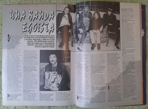 Kiss Slayer Black Sabbath Monsters Of Rock '94 Metal 250 (Usado)